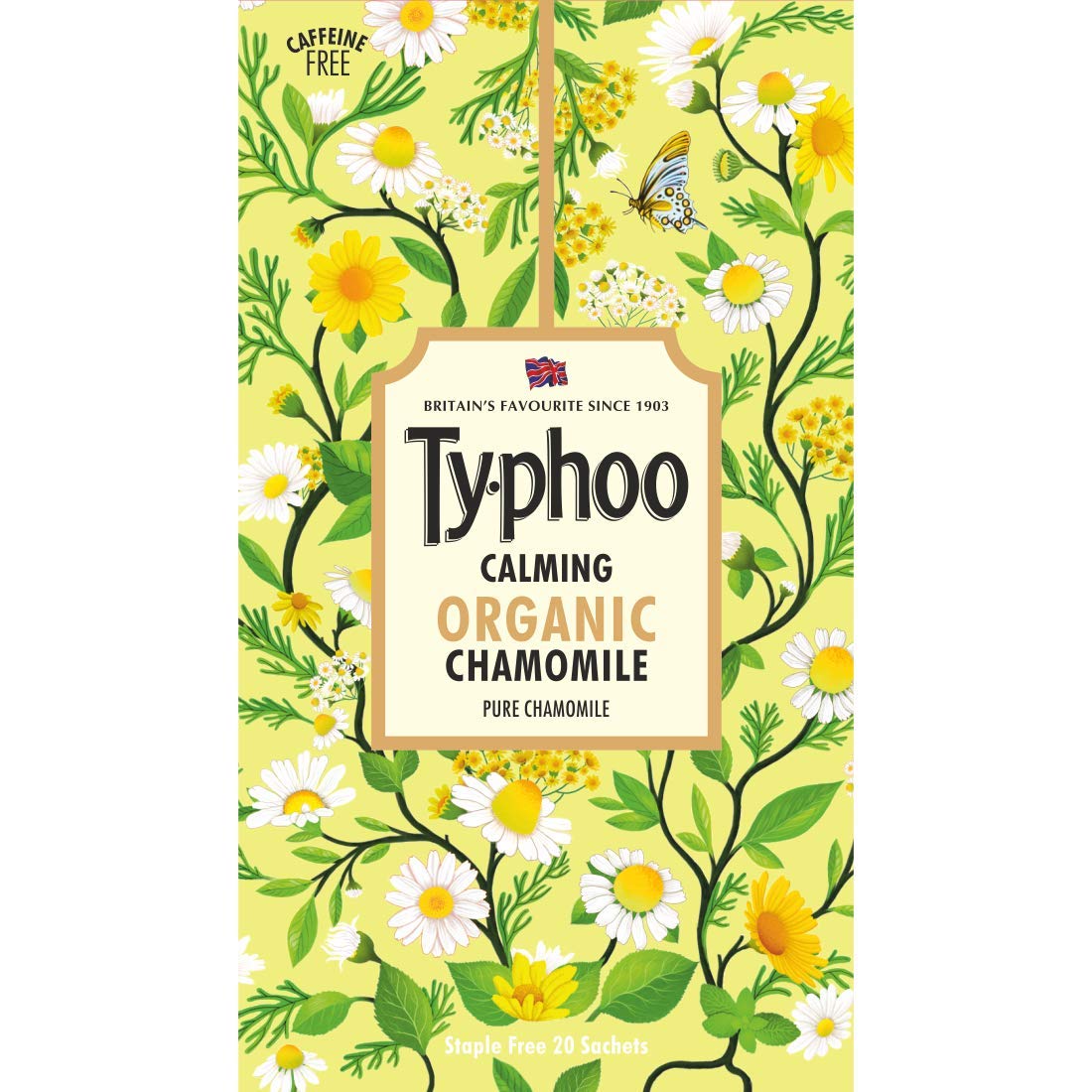 TyPHOO CALMING ORGANIC CHAMOMILE 20 SACHETS