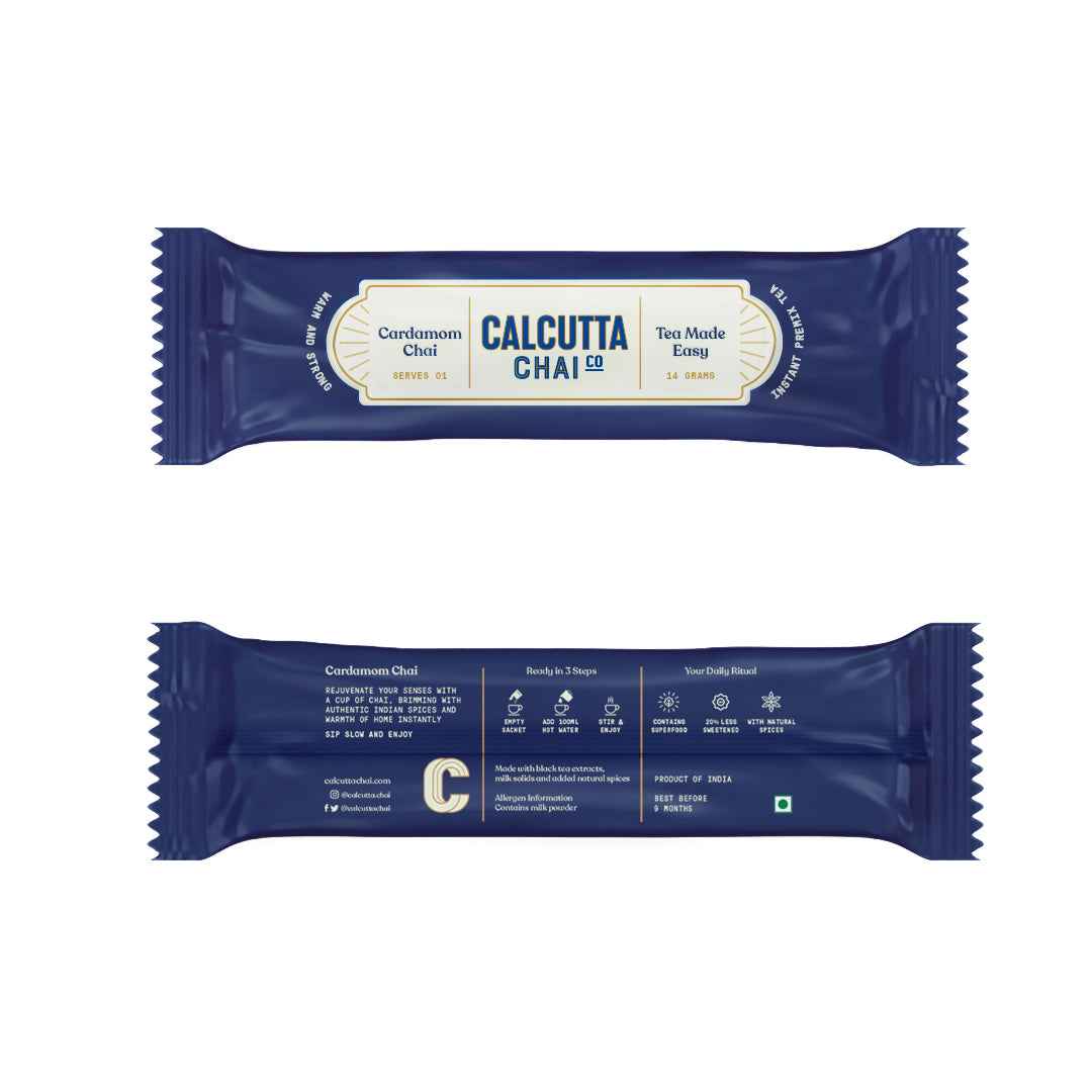 CALCUTTA CHAI CO INSTANT PREMIX CARDAMOM CHAI 210G