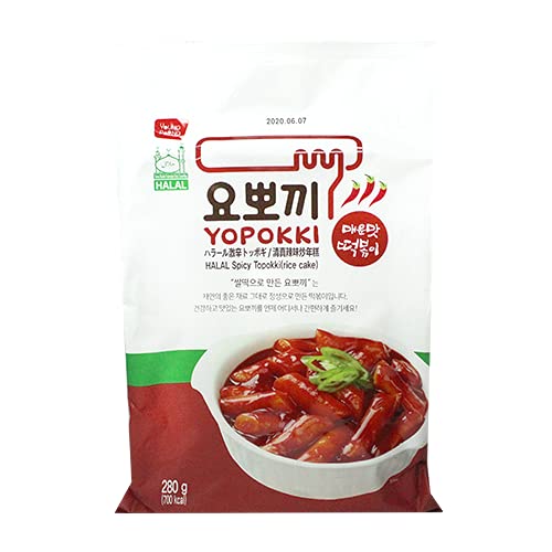 YOPOKKI HOT & SPICY TOPOKKI RICE CAKE 180GM