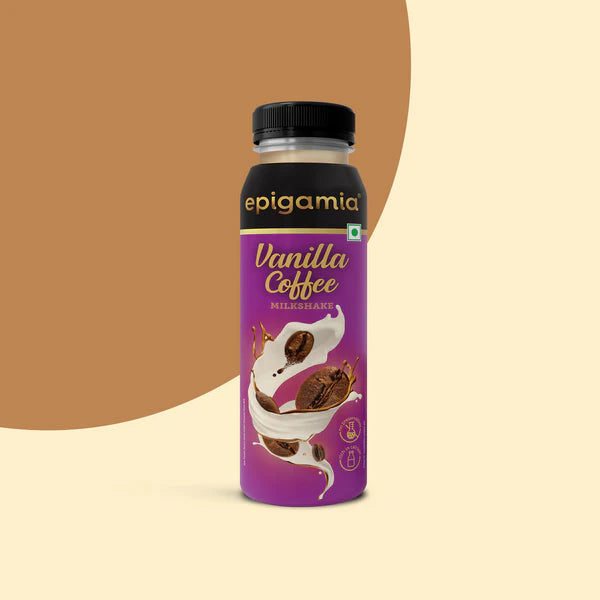 EPIGAMIA VANILLA COFFEE MILK SHAKE 180ML