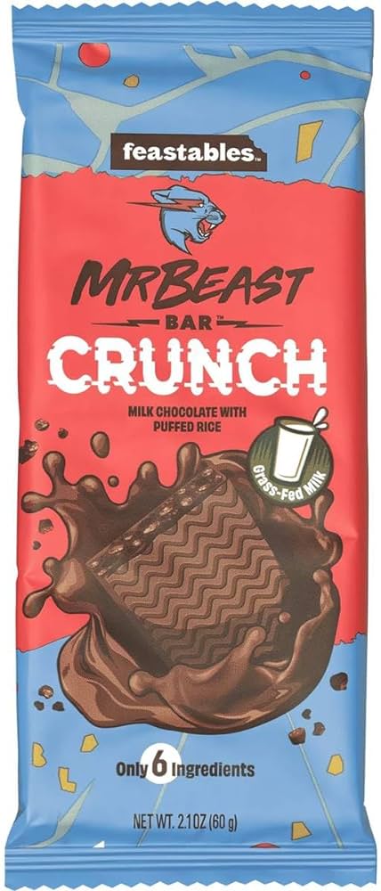 Mr Beast Milk Chocolate - 60g, mrbeast chocolate