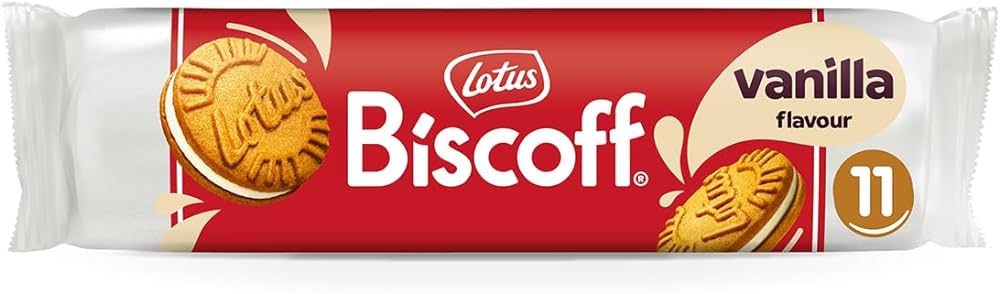 LOTUS BISCOFF SANDWICH VANILLA CREAM 110 GM
