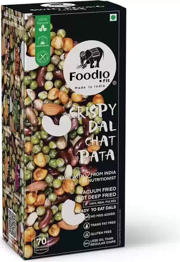 FOODIO .FIT CRISPY DAL CHAT PATA 40GM