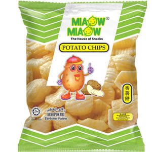 MIAOW MIAOW POTATO CHIPS 60G