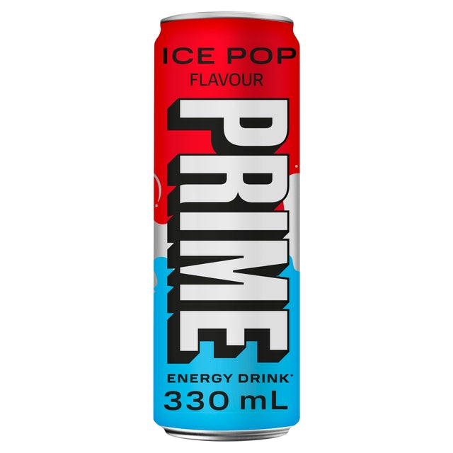 PRIME ICE POP ENERGY DRINK CAN 330ML
