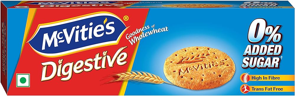 MCVITIES WHOLEWHEAT DIGESTIVE ZERO SUGAR 150G