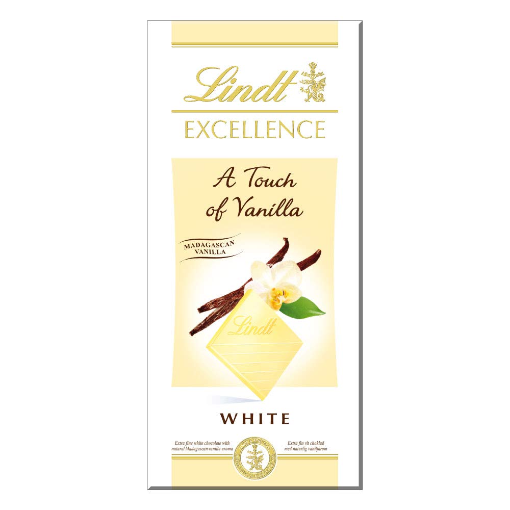 LINDT EXCELLENCE VANILLA WHITE CHOCOLATE 100G