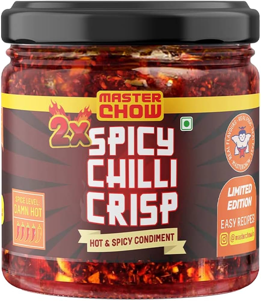 MASTER CHOW 2X SPICY CHILLI CRISP 170G
