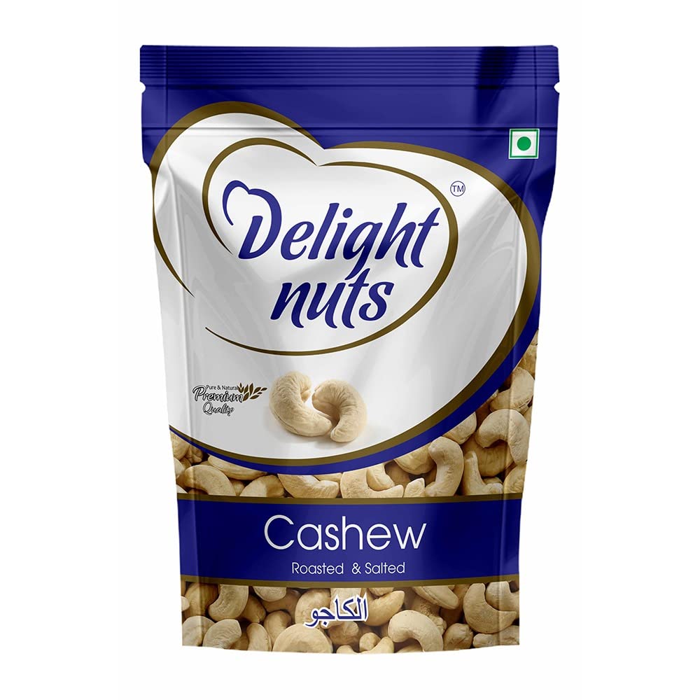 DELIGHT NUTS CASHEW ROASTED AND SALTED 200 GM