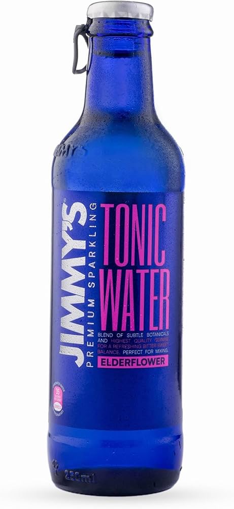 JIMMYS ELDERFLOWER TONIC WATER 250ML