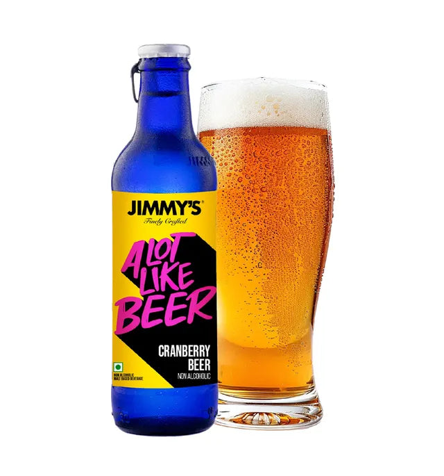 JIMMYS NON ALCOHOLIC CRANBERRY BEER 250ML
