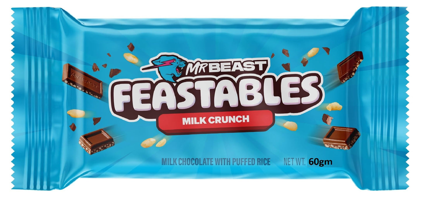 MR BEAST FEASTABLES MILK CRUNCH 60G