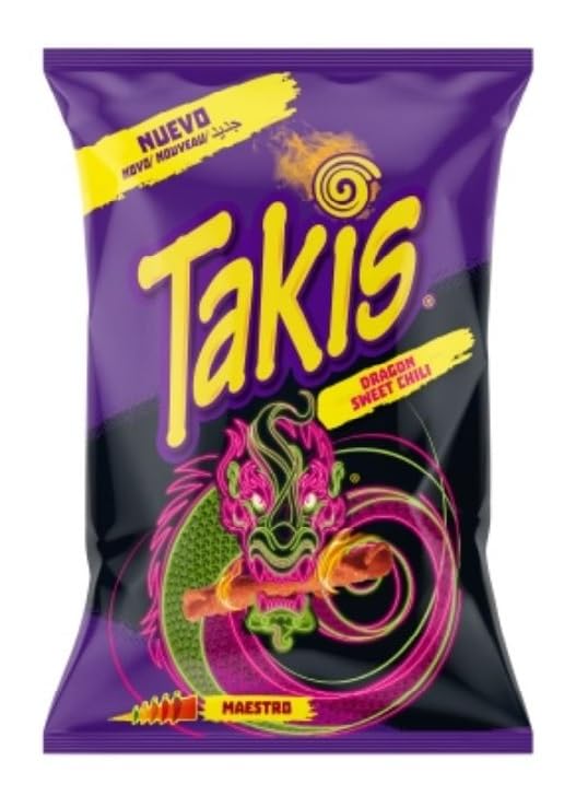 TAKIS DRAGON SWEET CHILI 92.3 GM