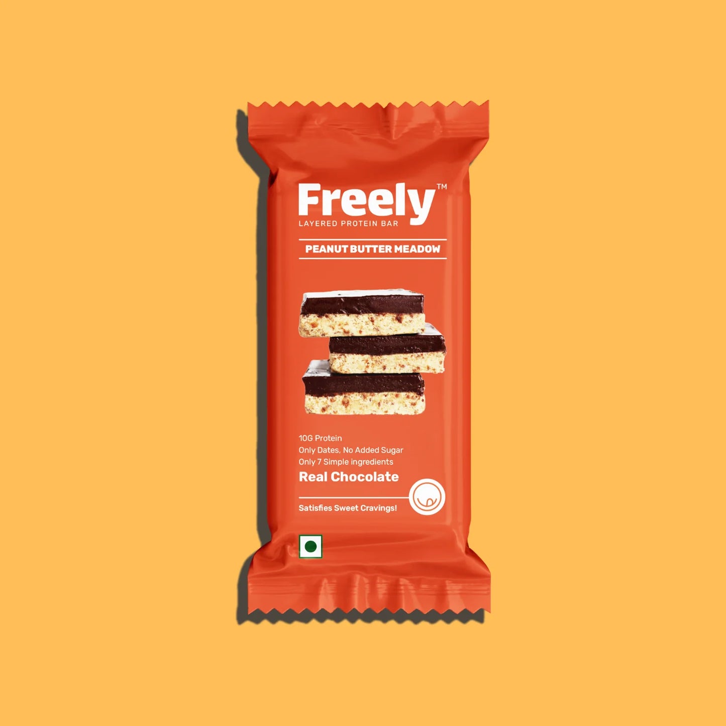 FREELY LAYERED PROTEIN BAR PEANUT BUTTER MEADOW 44G