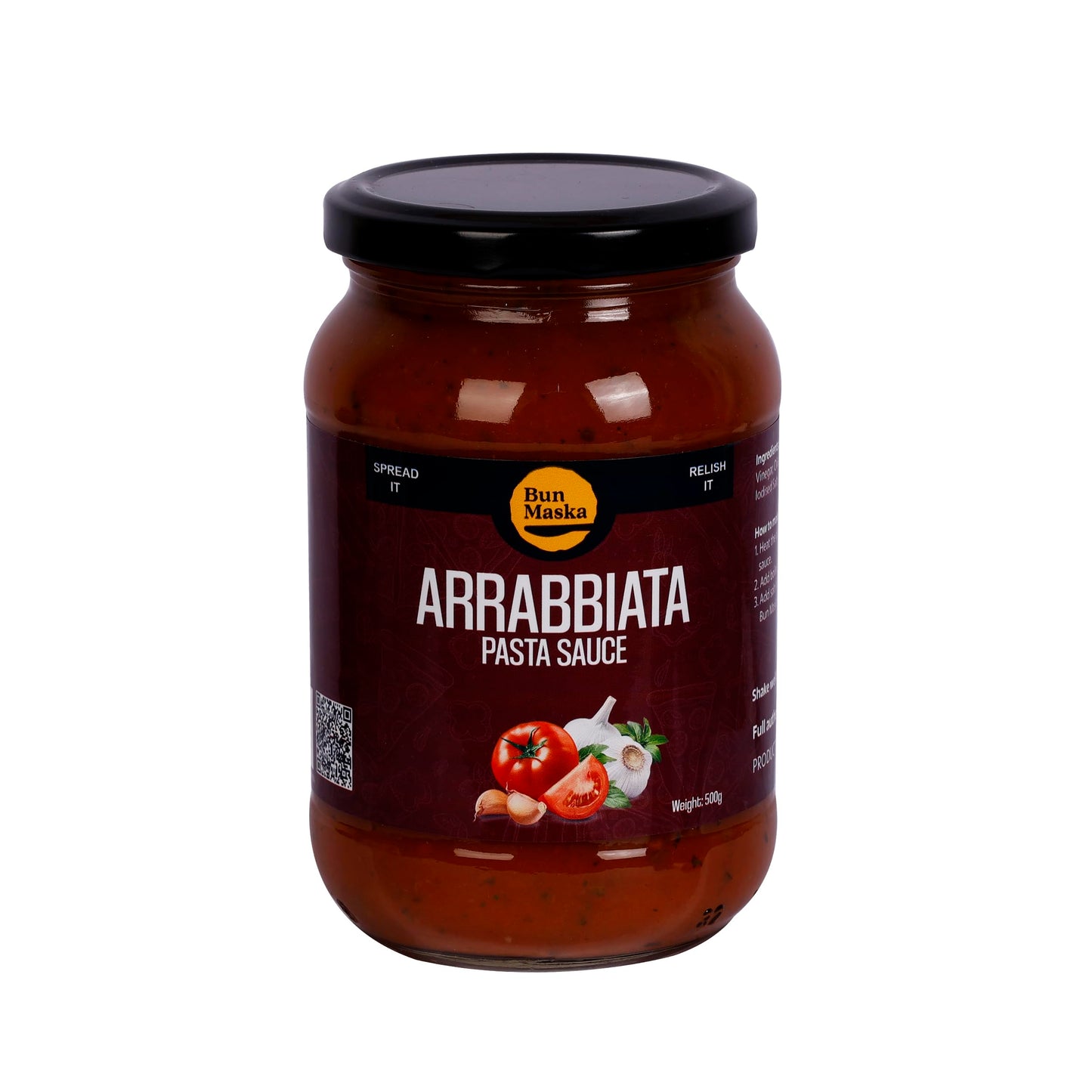 Bun Maska ARRABIATA Pasta Sauce 500 gm