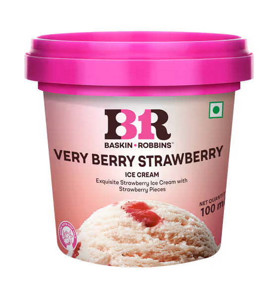 BASKIN ROBBINS VERY BERRY STRAWBERRY 100 ML