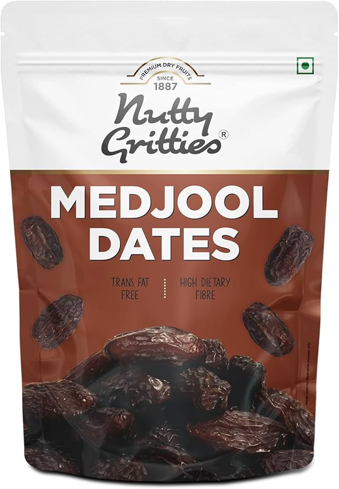 NUTTY GRITTIES JUMBO MEDJOOL DATES 350GM