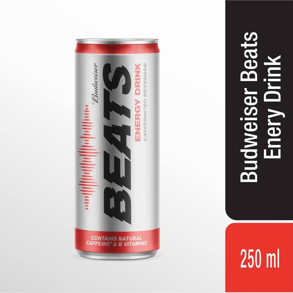 BUDWEISER BEATS ENERGY DRINK 250 ML