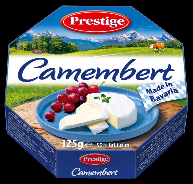 PRESTIGE CAMEMBERT CHEESE 125GM