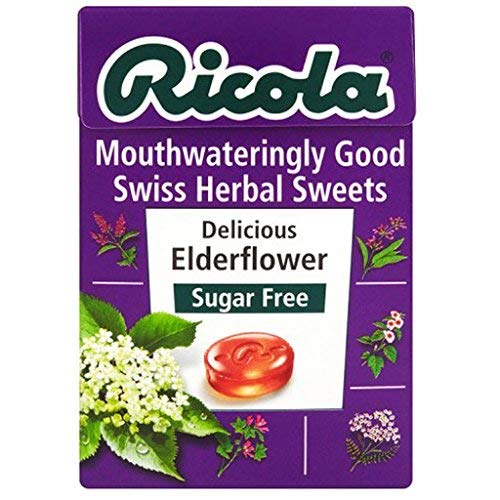 RICOLA MINT DELICIOUS ELDERFLOWER 45GM