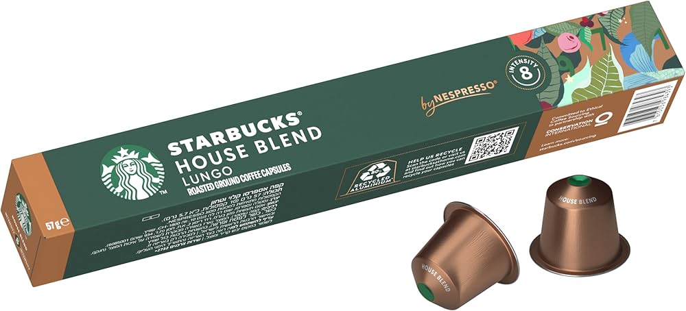 STARBUCKS HOUSE BLEND LUNGO BY NESPRESSO 57GM
