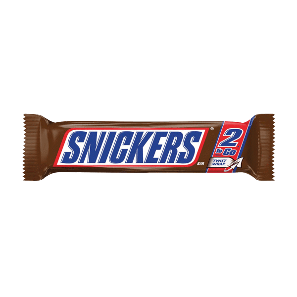 SNICKERS 2 BARS 72GM