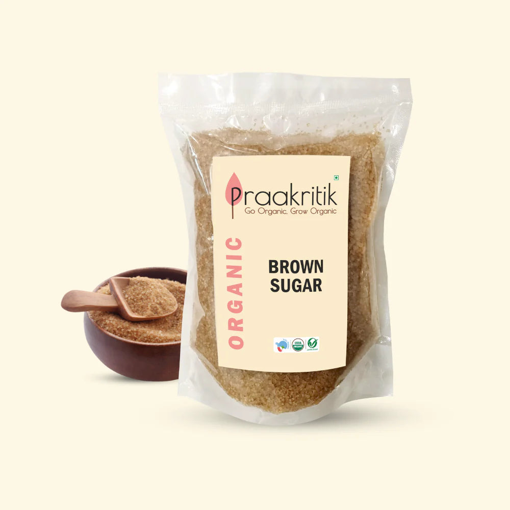 PRAAKRITIK BROWN SUGAR 500 GM