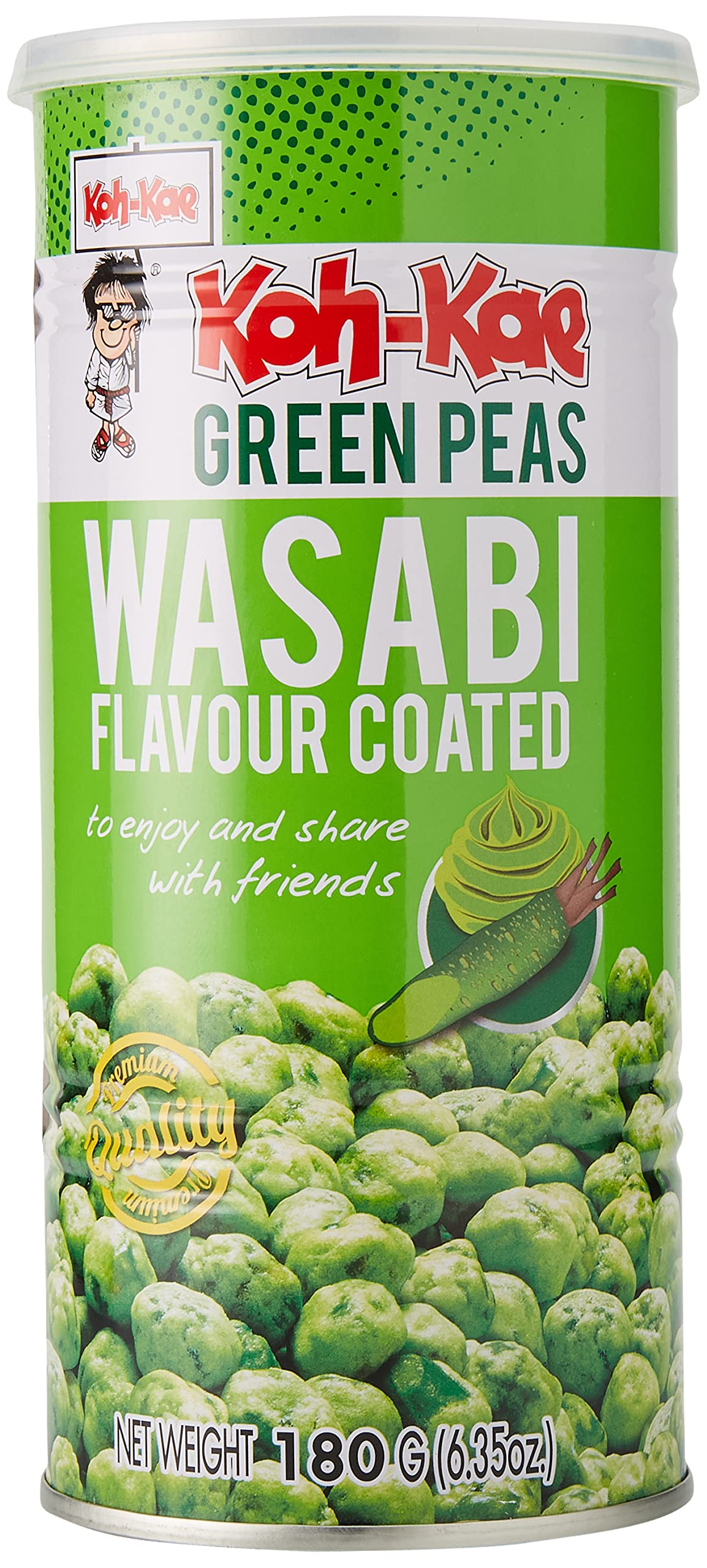 KOH KAE WASABI GREEN PEAS 180GM