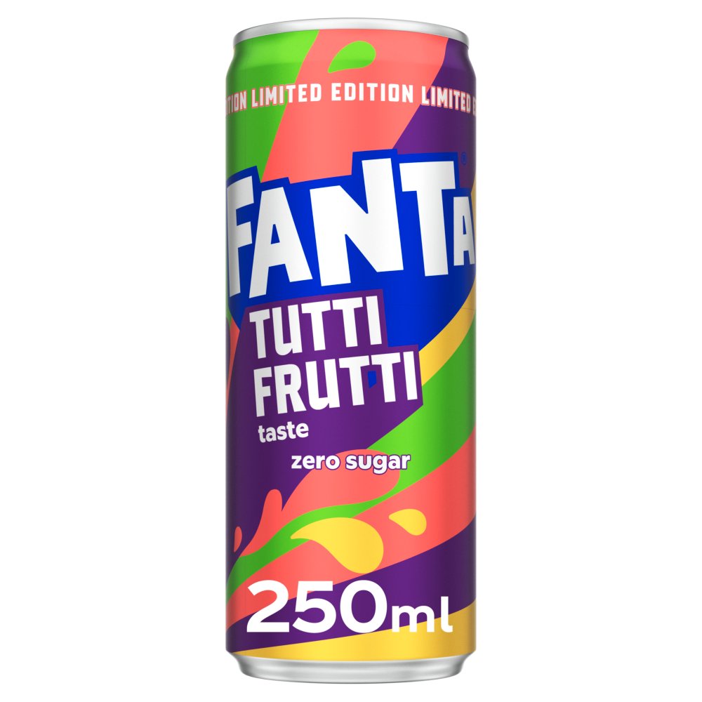 Fanta Tutti Frutti Zero Sugar 250 ml