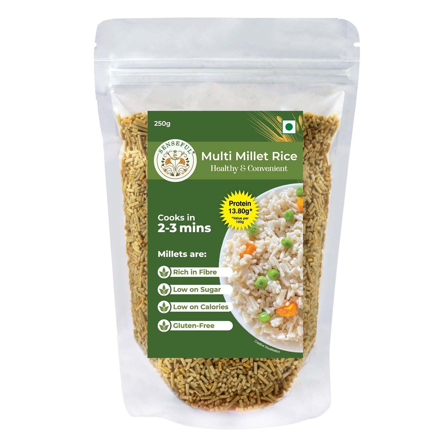 SENSEFUL MULTI MILLET RICE 200 GM