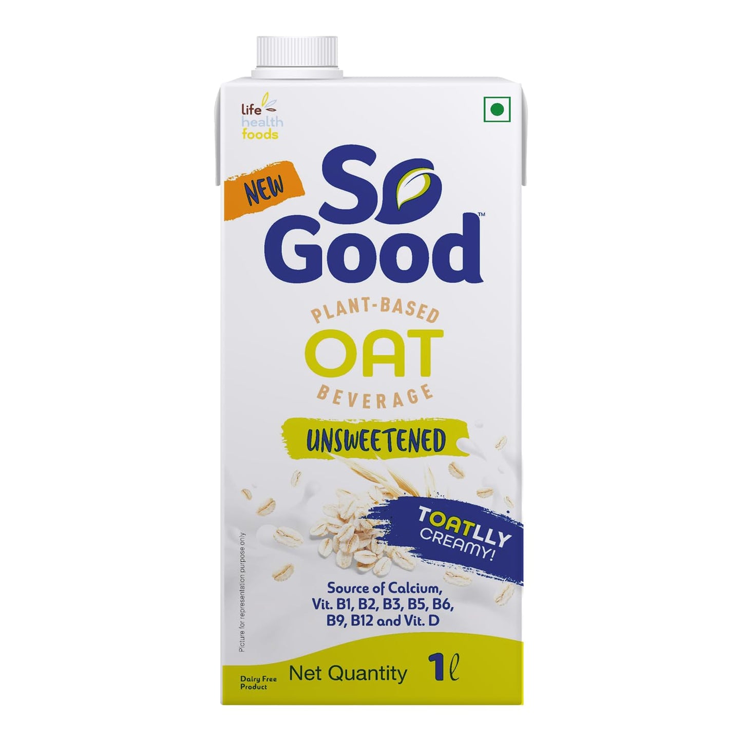 SO GOOD OATS UNSWEETENED 1 LITER
