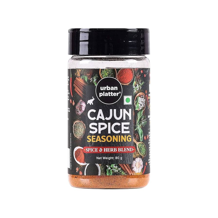 URBAN PLATTER CAJUN SPICE SEASONING SPICE 80 GM