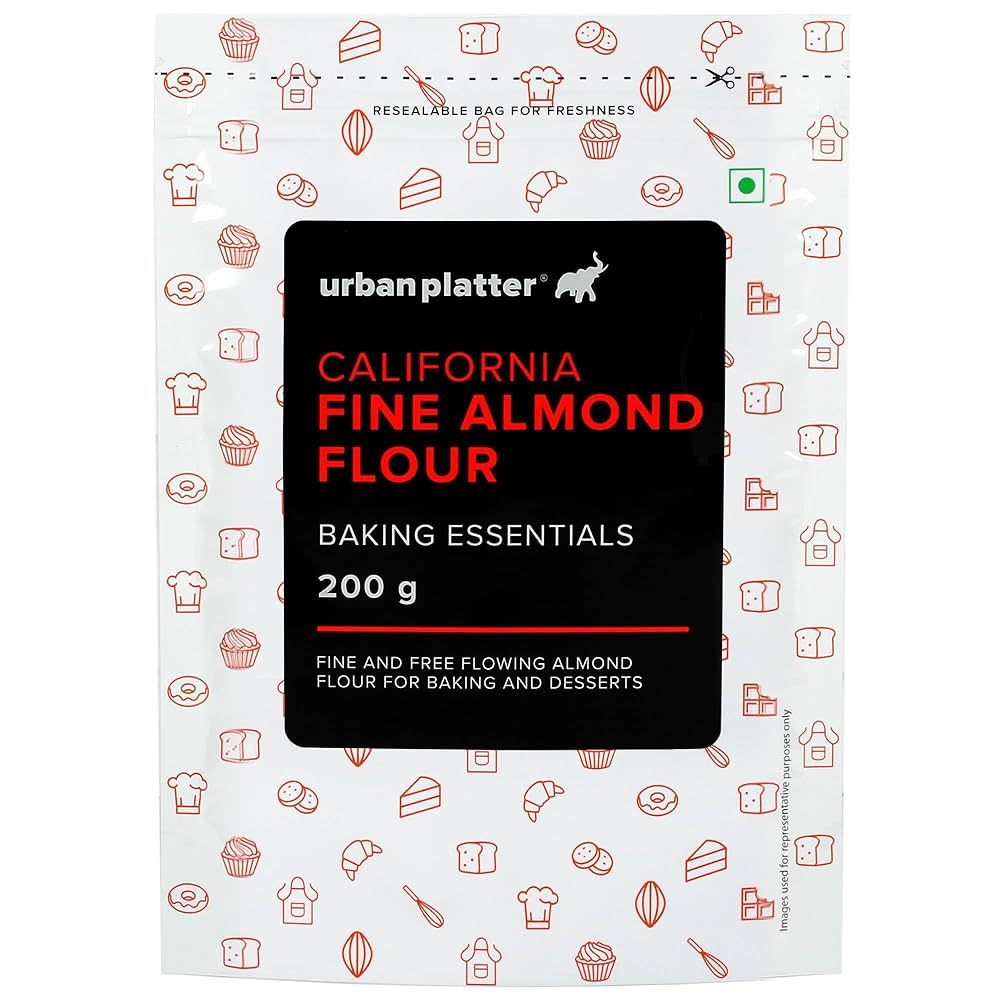 URBAN PLATTER CALIFORNIA FINE ALMOND FLOUR 200 GM