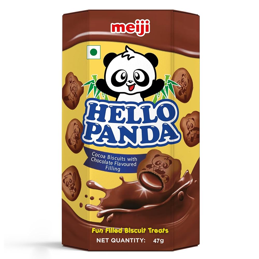 HELLO PANDA COCOA BISCUITS WITH CHOCOLATE FLAVOUR 47GM