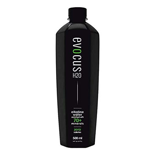 EVOCUS ALKALINE BLACK WATER 500ML