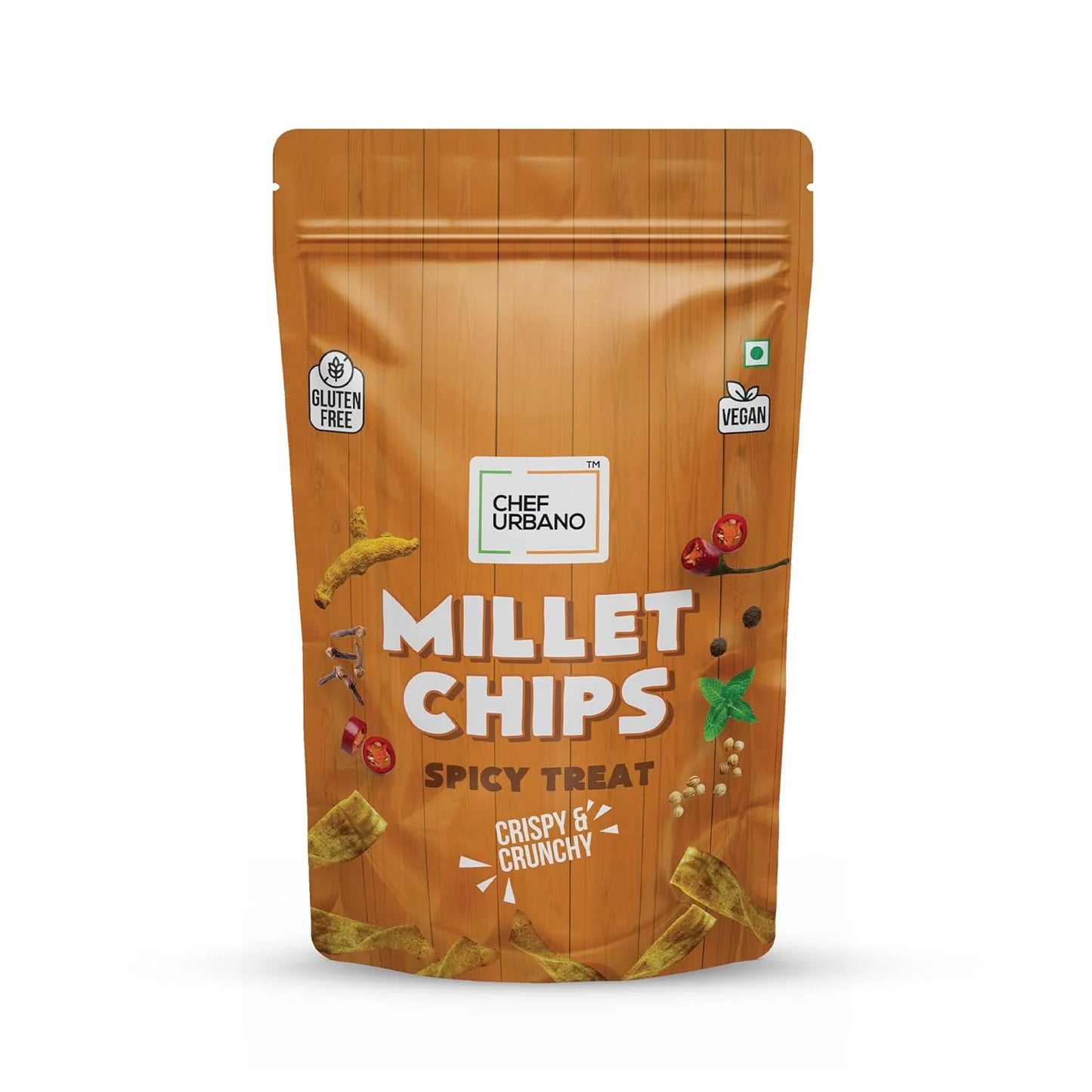 CHEF URBANO MILLET CHIPS SPICY TREAT