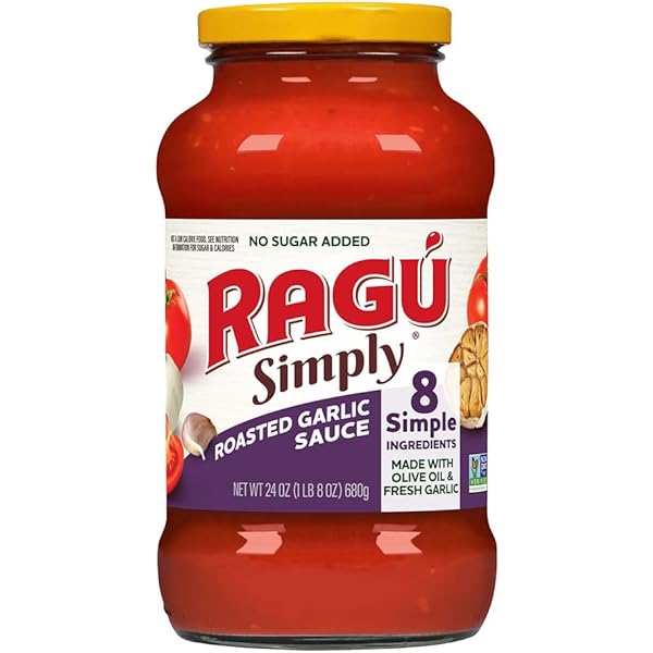 Ragu Simply roasted garlic sauce 680 gm