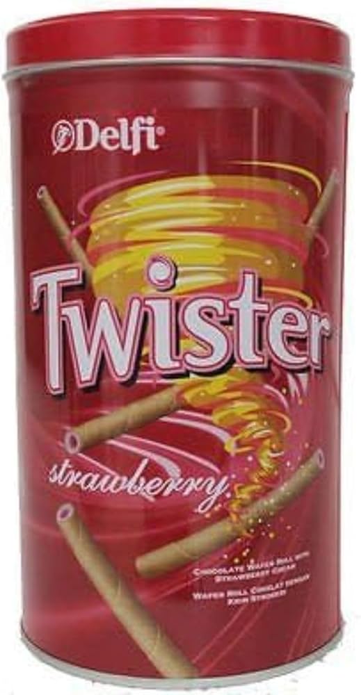 Twister Strawberry wafer roll with cream 320 gm