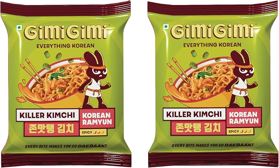 GIMI GIMI EVERYTHING KOREAN KILLER KIMCHI 125 GM