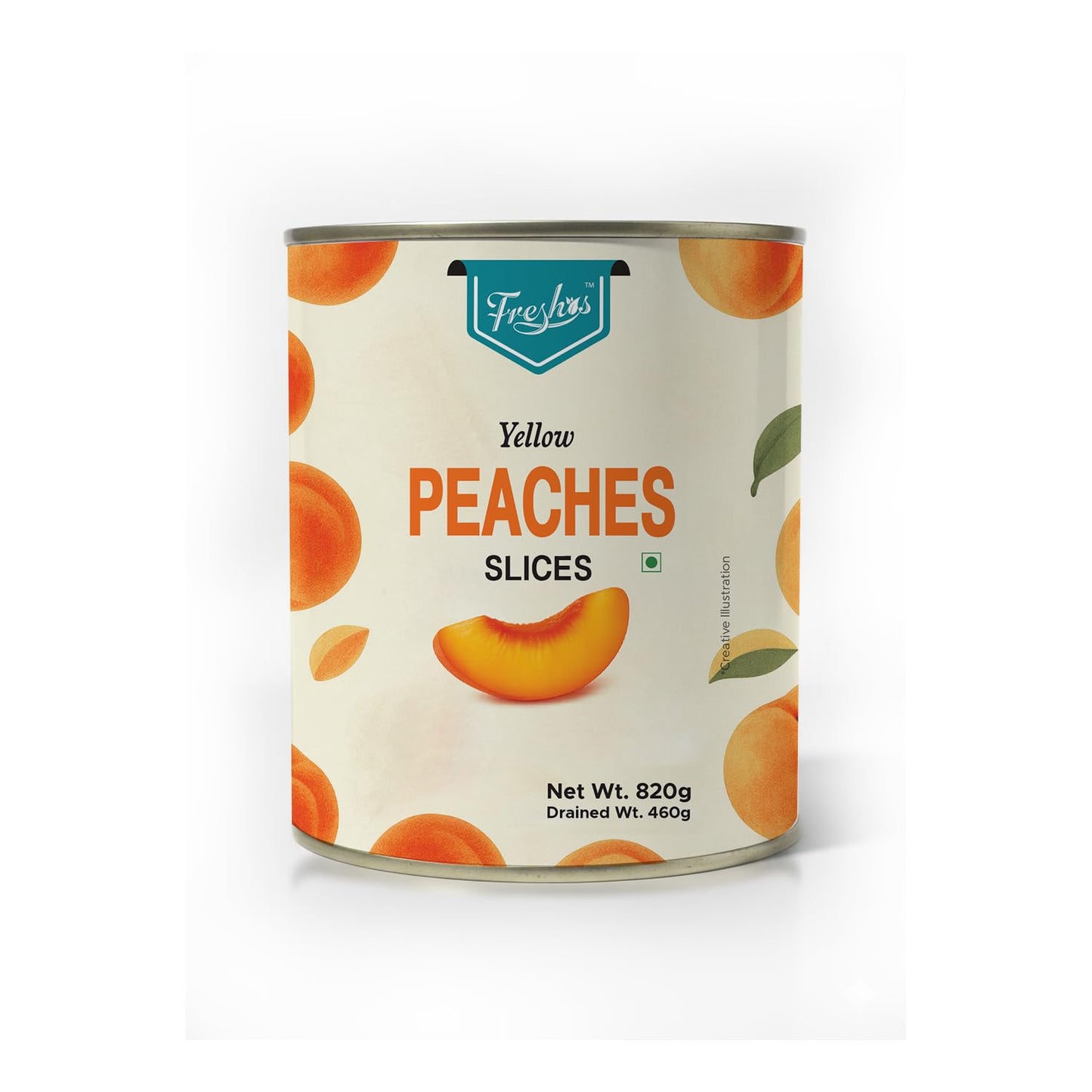 Freshos Yellow Peaches halves 460 gm