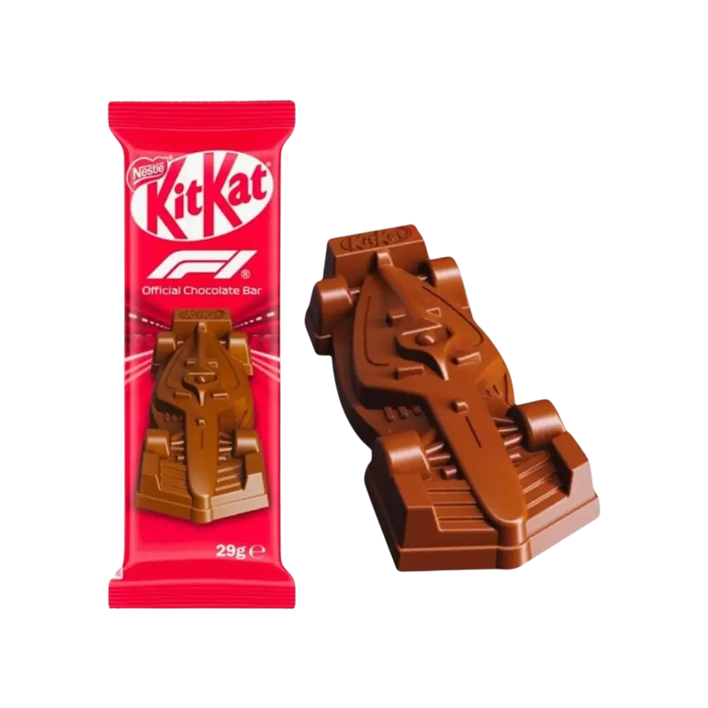 KIT KAT FORMULA ONE OFFICIAL CHOCOLATE BAR 26 GM