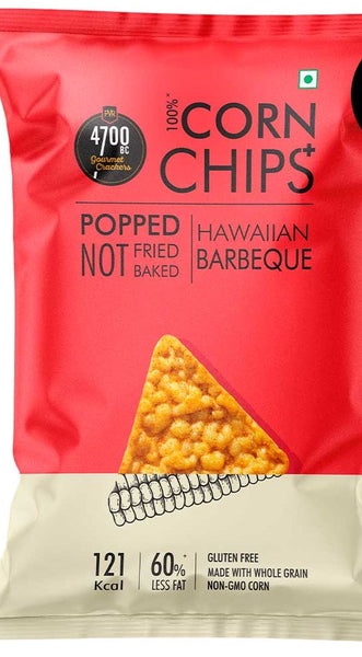 4700BC POPPED CORN CHIPS HAWAIIAN BBQ 55G