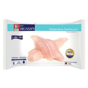 BIG SAMS BASA FISH FILLETS 500 GM