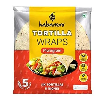 HABANERO TORTILLA WRAPS MULTIGRAIN 330 GM