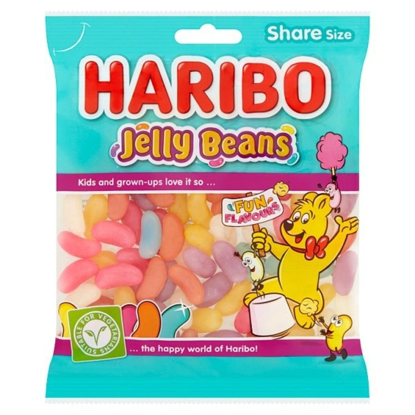 HARIBO JELLY BEANS 160 GM