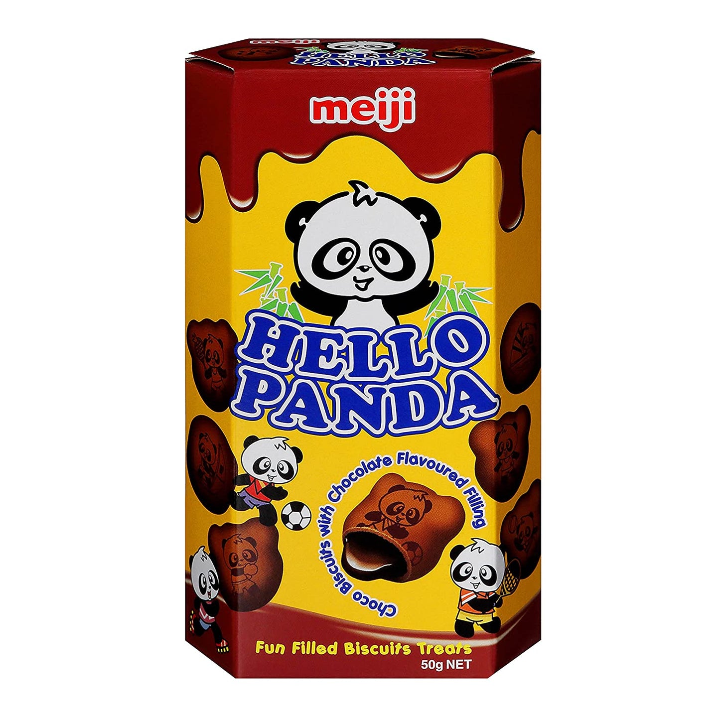 HELLO PANDA COCOA BISCUITS WITH CHOCOLATE FILLING 50 GM