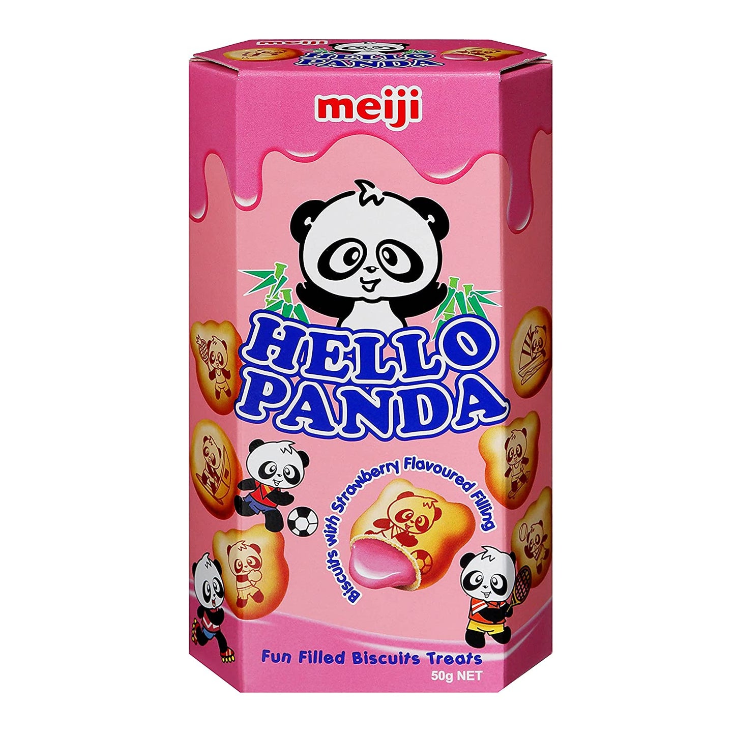 HELLO PANDA STRAWBERRY FILLING 50 GM