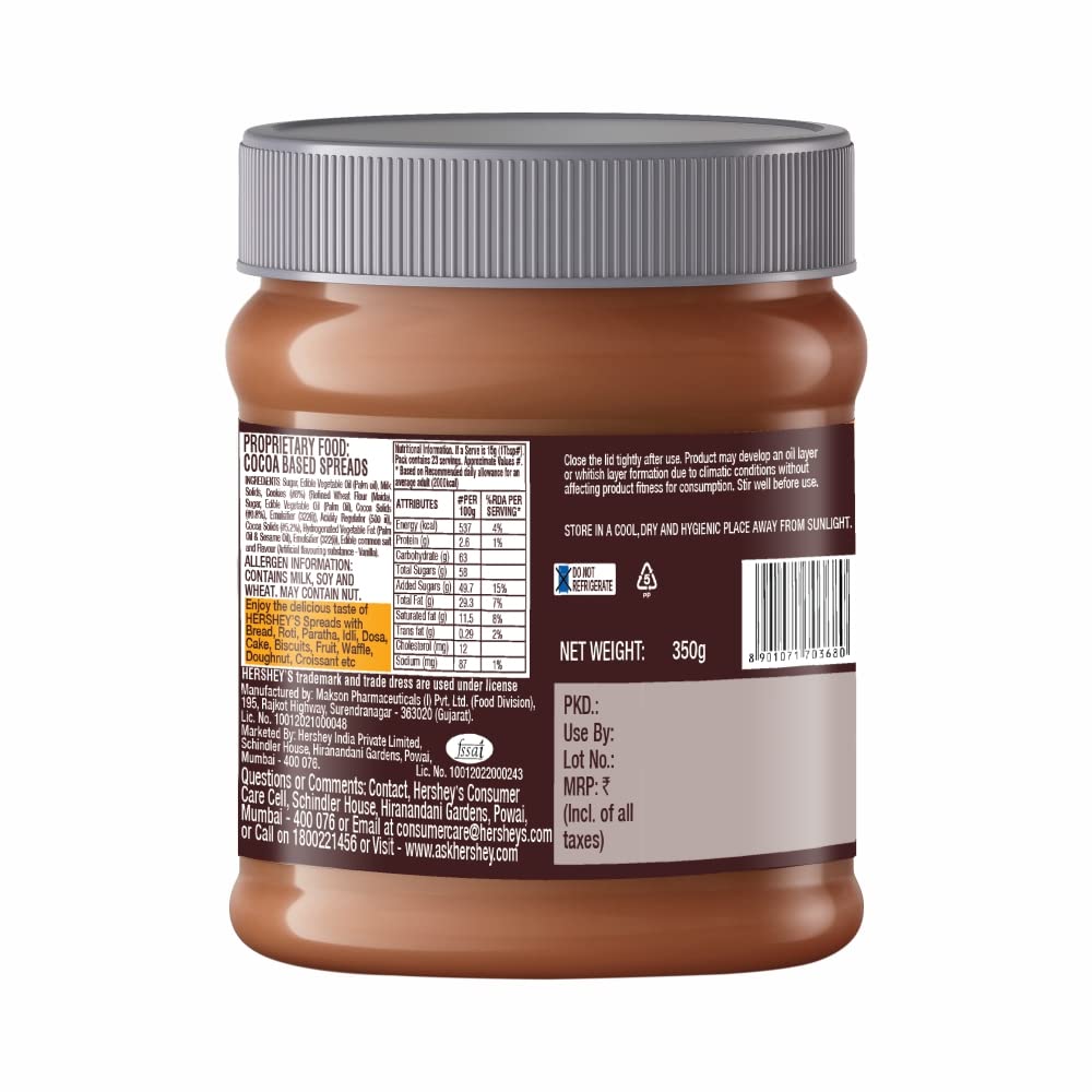 HERSHEYS COCOA SPREAD 150 GM