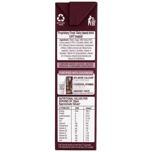 HERSHEYS MILK SHAKE CHOCOLATE FLAVOUR 180ML