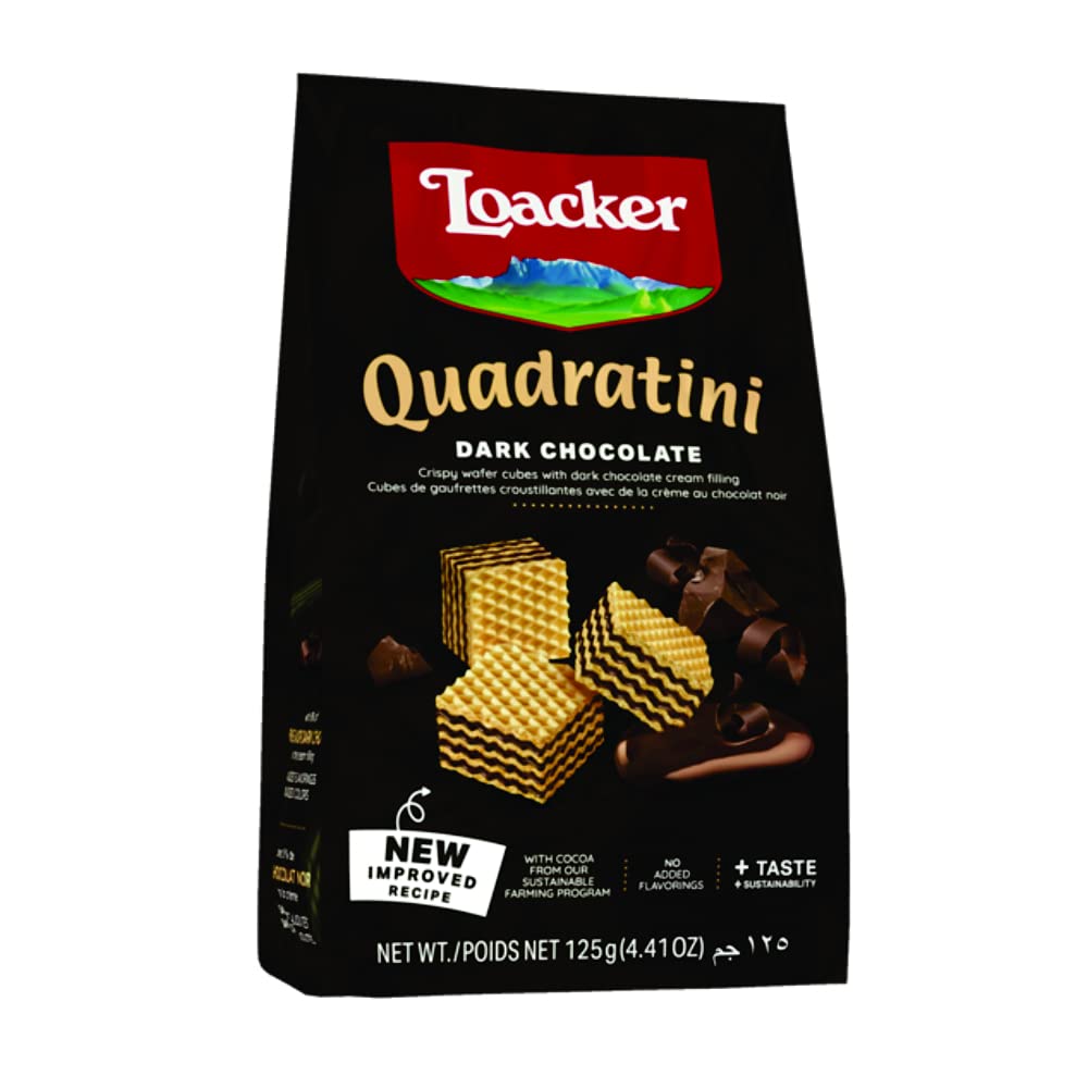 LOACKER DARK CHOCOLATE 125 GM